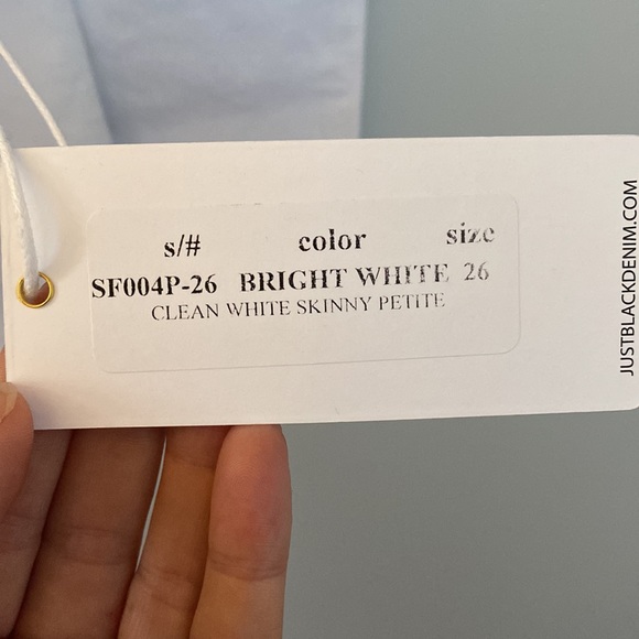 White Just Black skinny pants - Picture 2 of 3